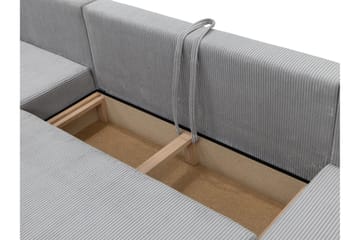 Krysen Bäddsoffa Dubbeldivan 4-sits - Grå - Möbler - Soffa - Bäddsoffa