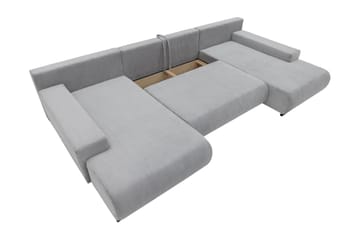 Krysen Bäddsoffa Dubbeldivan 4-sits - Grå - Möbler - Soffa - Bäddsoffa