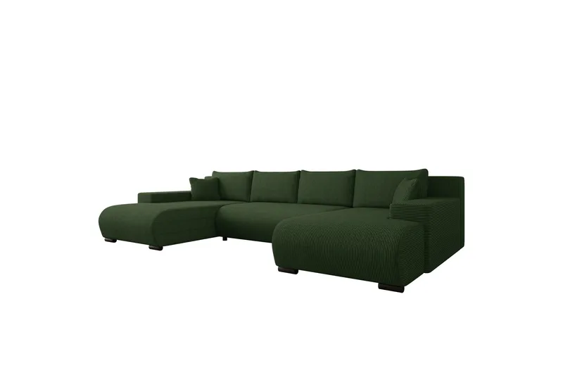 Krysen Bäddsoffa Dubbeldivan 4-sits - Grön - Möbler - Soffa - Bäddsoffa