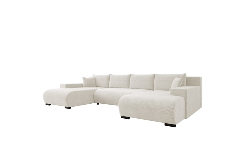Krysen Bäddsoffa Dubbeldivan 4-sits - Vit - Möbler - Soffa - Bäddsoffa