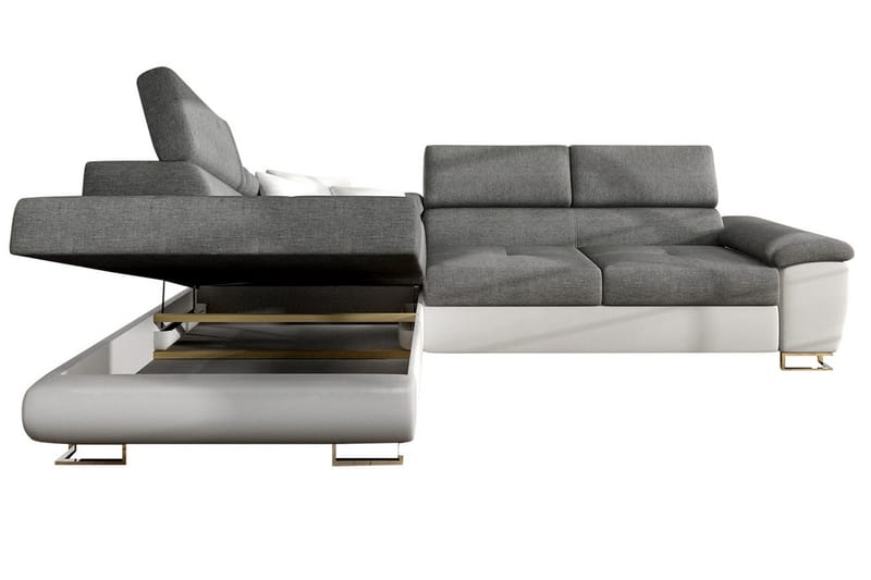 Reginia Bäddsoffa m. Schäslong L-formad - Möbler - Soffa - Bäddsoffa - Längsbäddad bäddsoffa