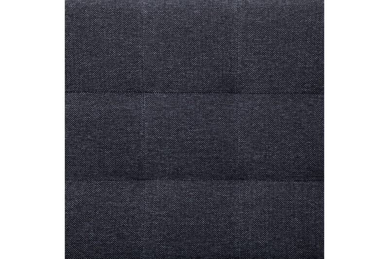 L-formad bäddsoffa mörkgrå polyester - Grå - Bäddsoffa - Bäddsoffa divan
