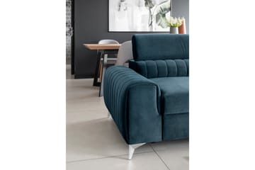 Laurece Bäddsoffa 3-sits - Blå - Möbler - Soffa - Bäddsoffa