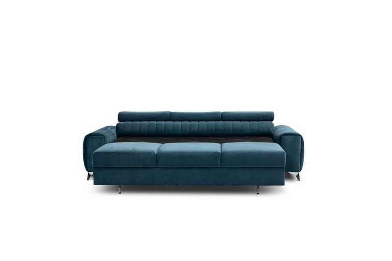 Laurece Bäddsoffa 3-sits - Blå - Möbler - Soffa - Bäddsoffa