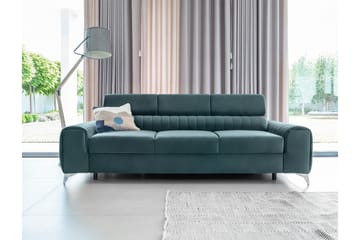 Laurece Bäddsoffa 3-sits - Blå - Möbler - Soffa - Bäddsoffa