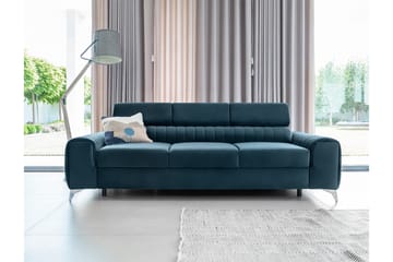 Laurece Bäddsoffa 3-sits - Blå - Möbler - Soffa - Bäddsoffa