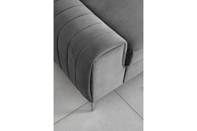 Laurece Bäddsoffa 3-sits - Grå - Möbler - Soffa - Bäddsoffa