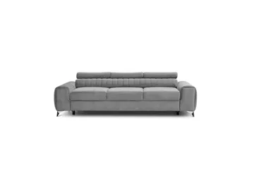 Laurece Bäddsoffa 3-sits - Grå - Möbler - Soffa - Bäddsoffa