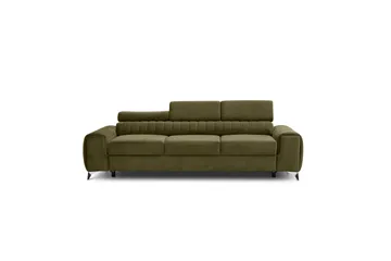 Laurece Bäddsoffa 3-sits - Grön - Möbler - Soffa - Bäddsoffa
