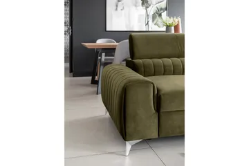 Laurece Bäddsoffa 3-sits - Grön - Möbler - Soffa - Bäddsoffa