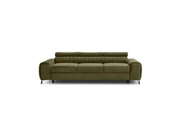 Laurece Bäddsoffa 3-sits - Grön - Möbler - Soffa - Bäddsoffa