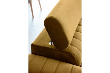 Laurece Bäddsoffa 3-sits - Gul - Möbler - Soffa - Bäddsoffa