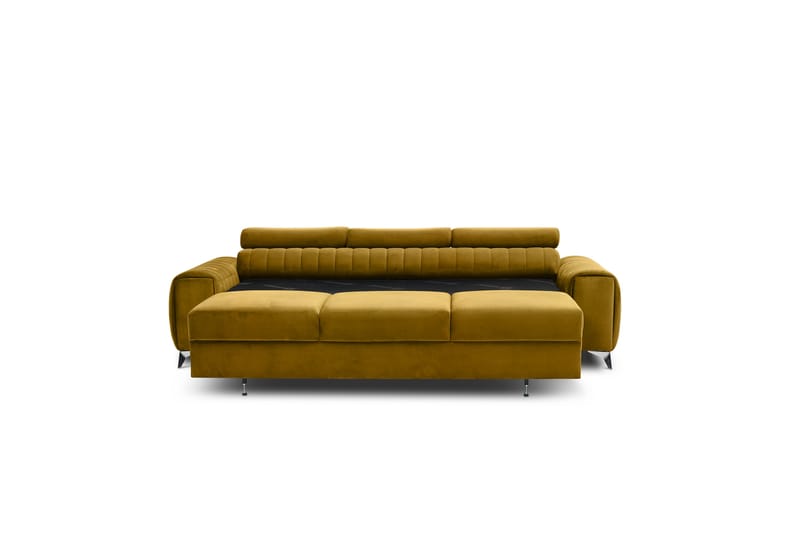 Laurece Bäddsoffa 3-sits - Gul - Möbler - Soffa - Bäddsoffa