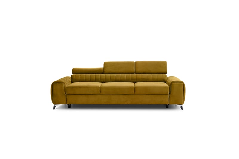 Laurece Bäddsoffa 3-sits - Gul - Möbler - Soffa - Bäddsoffa