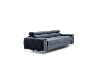 Laurece Bäddsoffa 3-sits - Svart - Möbler - Soffa - Bäddsoffa
