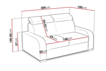 Lavona 3 Soffa - Brun - Möbler - Soffa - Bäddsoffa