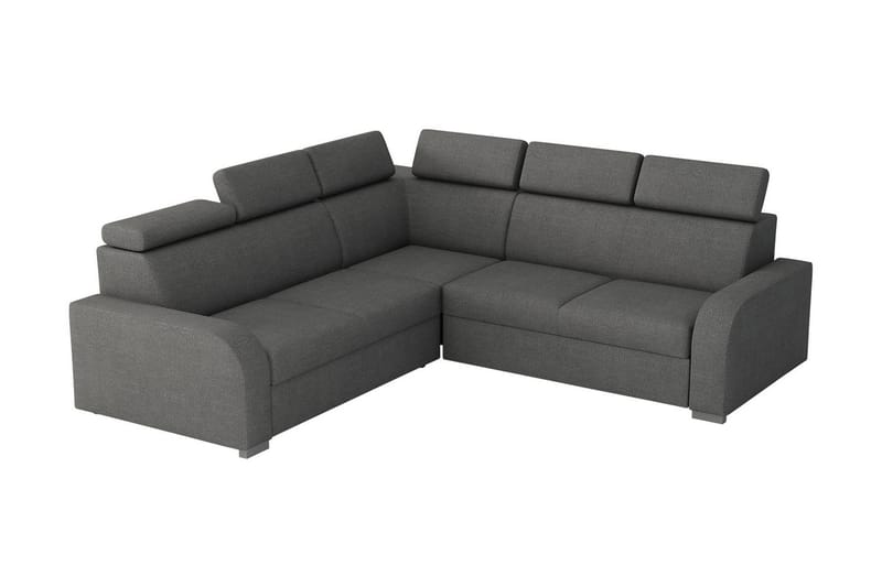 Lavona Bäddhörnsoffa Vändbar - Grå - Möbler - Soffa - Bäddsoffa