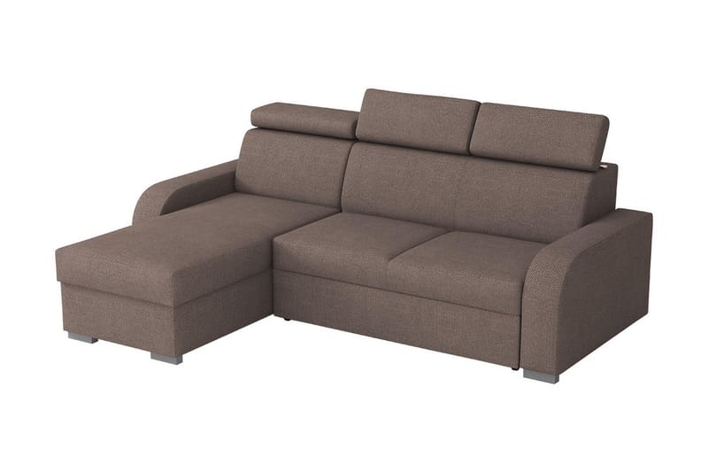 Lavona Divansoffa Vändbar - Brun - Bäddsoffa - Bäddsoffa divan