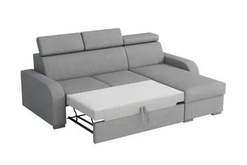 Lavona Divansoffa Vändbar - Grå - Möbler - Soffa - Bäddsoffa