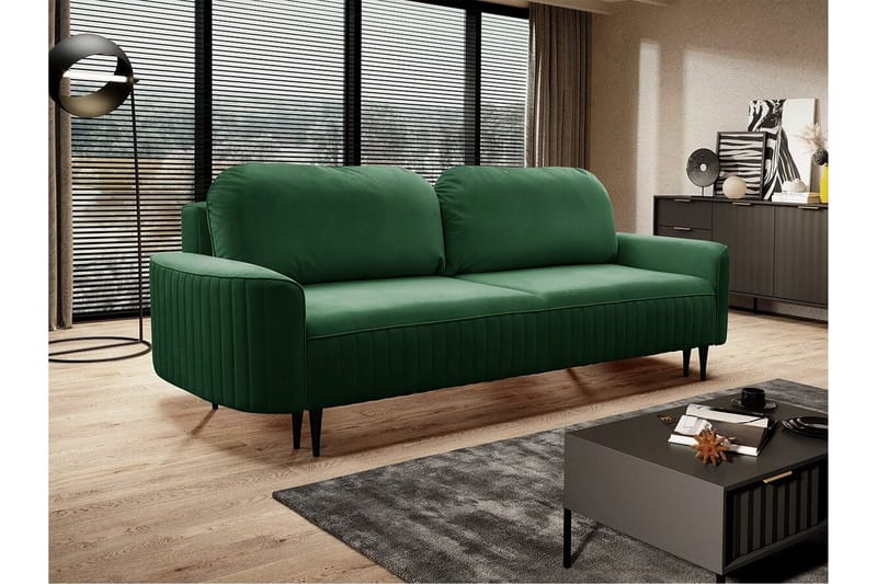 Laytown 2-sits Bäddsoffa NO_BRAND Green - Möbler - Soffa - Bäddsoffa