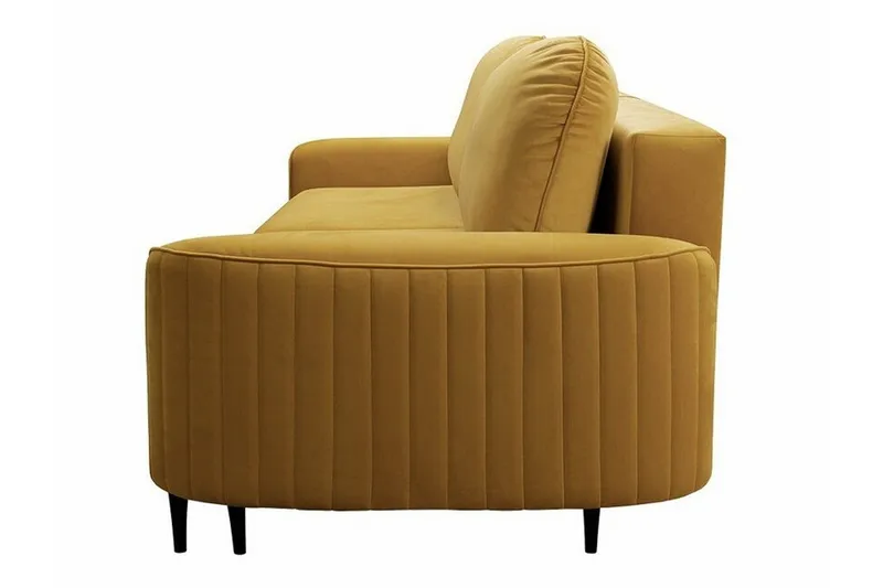 Laytown 2-sits Bäddsoffa NO_BRAND Yellow - Möbler - Soffa - Bäddsoffa
