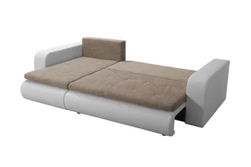 Lecanto Hörnbäddsoffa - Grå - Möbler - Soffa - Bäddsoffa