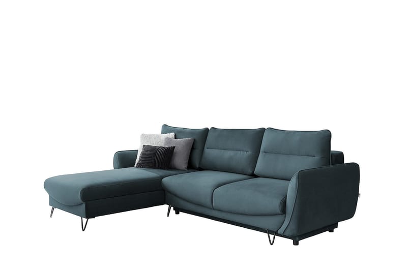 Lence Bäddsoffa m. Divan Förvaring - Blå/Grön/Grå - Möbler - Soffa - Bäddsoffa