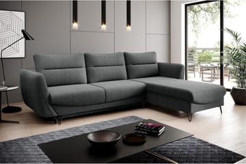 Lence Bäddsoffa m. Divan Förvaring - Grå - Möbler - Soffa - Bäddsoffa