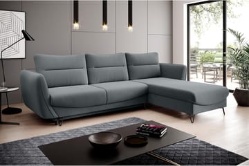 Lence Bäddsoffa m. Divan Förvaring - Grå - Möbler - Soffa - Bäddsoffa