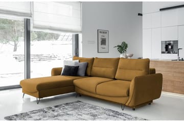 Lence Bäddsoffa m. Divan Förvaring - Gul - Möbler - Soffa - Bäddsoffa