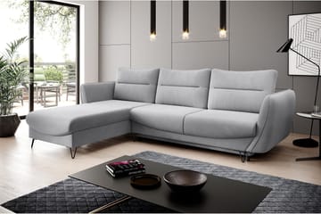 Lence Bäddsoffa m. Divan Förvaring - Ljusgrå - Möbler - Soffa - Bäddsoffa
