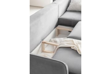 Lence Bäddsoffa m. Divan Förvaring - Vit/Beige - Möbler - Soffa - Bäddsoffa