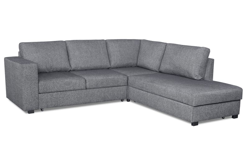 Leo Bäddsoffa 3-sits med Schäslong Höger - Grå - Möbler - Soffa - Bäddsoffa