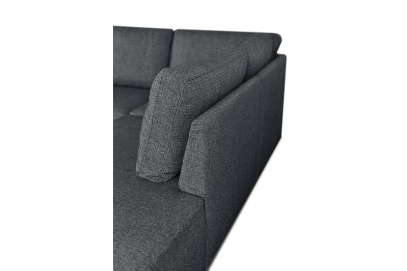 Leo Bäddsoffa 3-sits med Schäslong Höger - Mörkgrå - Möbler - Soffa - Bäddsoffa