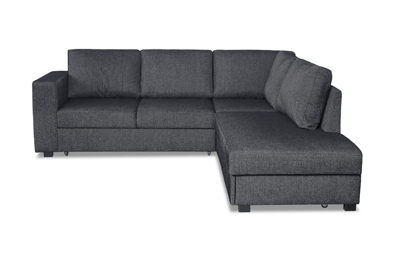 Leo Bäddsoffa 3-sits med Schäslong Höger - Mörkgrå - Möbler - Soffa - Bäddsoffa