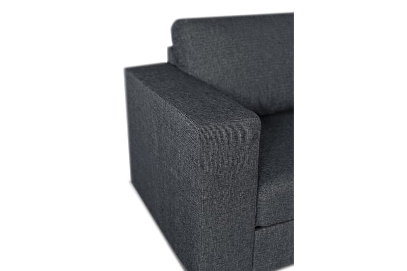 Leo Bäddsoffa 3-sits med Schäslong Höger - Mörkgrå - Möbler - Soffa - Bäddsoffa