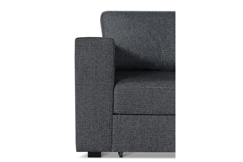 Leo Bäddsoffa 3-sits med Schäslong Höger - Mörkgrå - Möbler - Soffa - Bäddsoffa