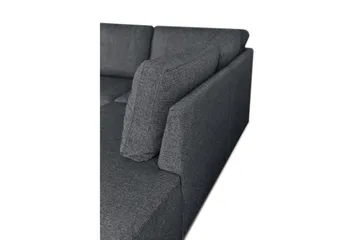 Leo Bäddsoffa 3-sits med Schäslong Höger - Mörkgrå - Möbler - Soffa - Bäddsoffa