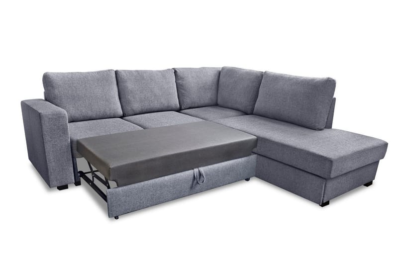Leo Divanbäddsoffa Höger - Ljusgrå - Möbler - Soffa - Bäddsoffa