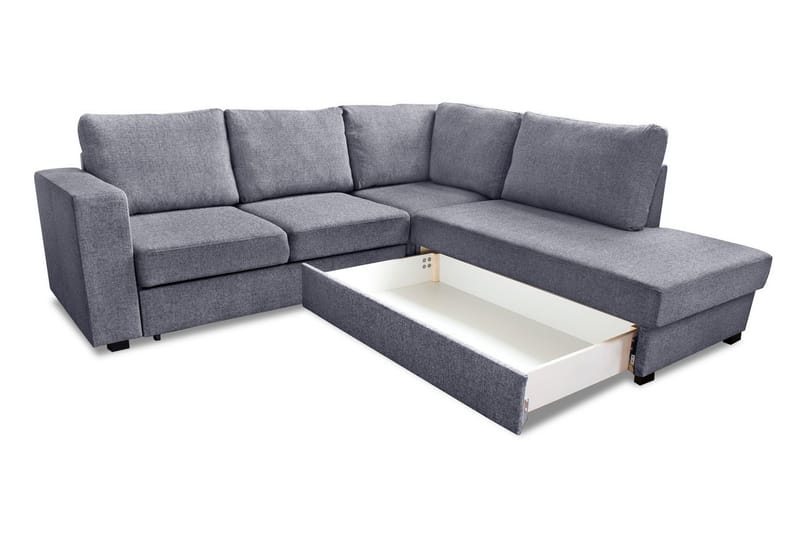 Leo Divanbäddsoffa Höger - Ljusgrå - Möbler - Soffa - Bäddsoffa