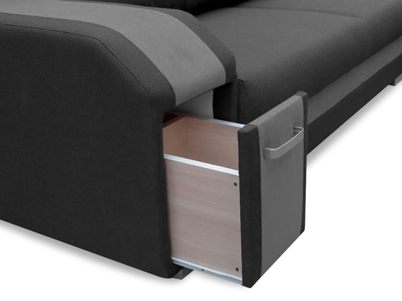 Lesley 4-sits Hörnbäddsoffa med förvaring - Möbler - Soffa - Bäddsoffa