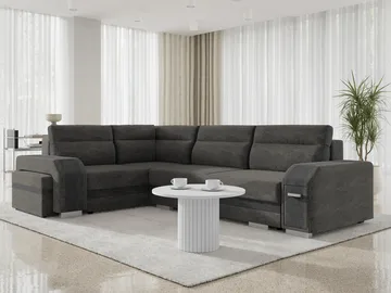 Lesley 4-sits Hörnbäddsoffa med förvaring - Möbler - Soffa - Bäddsoffa