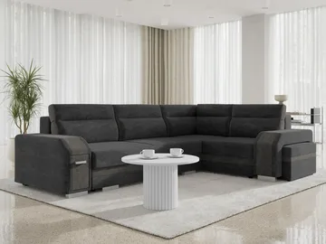 Lesley 4-sits Hörnbäddsoffa med förvaring - Möbler - Soffa - Bäddsoffa