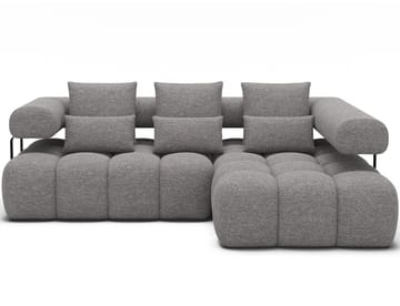 Levvi 3-sits Bubblig Bäddsoffa med Divan Höger - Coralline 03 - Möbler - Soffa - Bäddsoffa