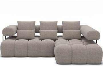 Levvi 3-sits Bubblig Bäddsoffa med Divan Höger - Royal 18 - Möbler - Soffa - Bäddsoffa