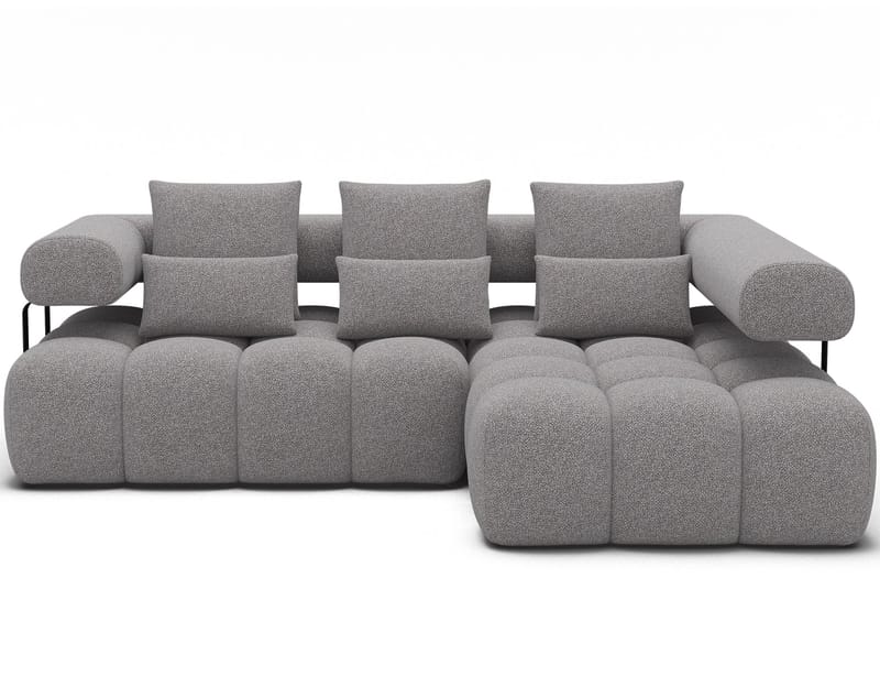 Levvi 3-sits Bubblig Bäddsoffa med Divan Höger - Paolli 04 - Möbler - Soffa - Bäddsoffa