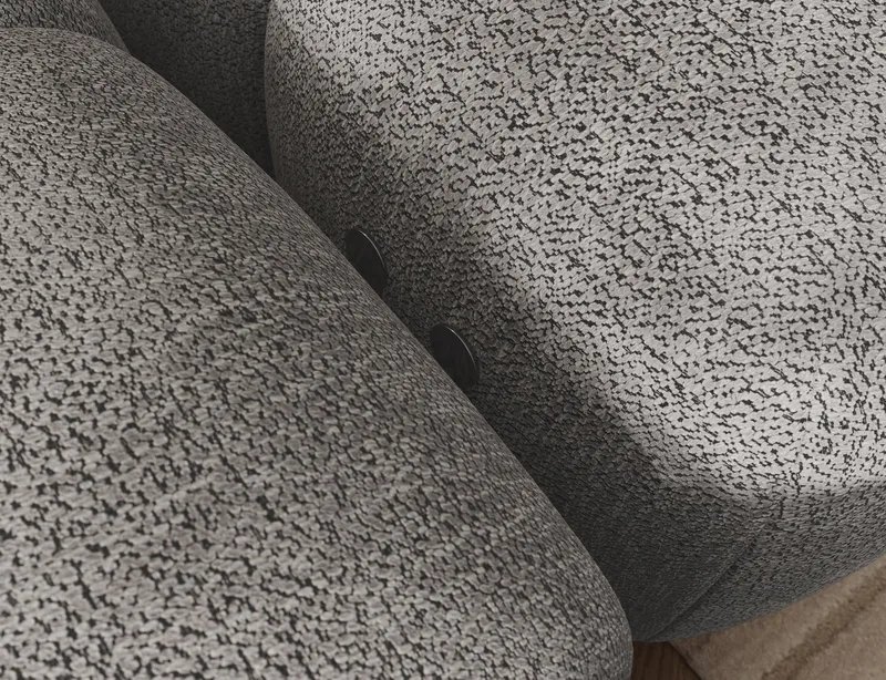 Levvi 3-sits Bubblig Bäddsoffa med Divan Vänster - Coralline 03 - Möbler - Soffa - Bäddsoffa
