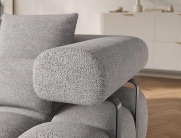 Levvi 3-sits Bubblig Bäddsoffa med Divan Vänster - Coralline 03 - Möbler - Soffa - Bäddsoffa
