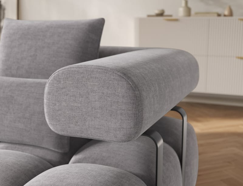Levvi 3-sits Bubblig Bäddsoffa med Divan Vänster - Manhattan 03 - Möbler - Soffa - Bäddsoffa