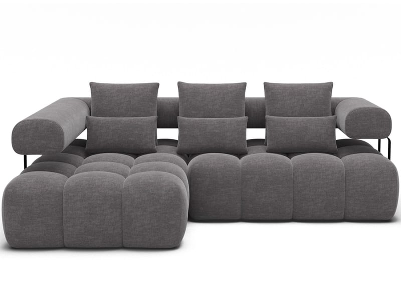 Levvi 3-sits Bubblig Bäddsoffa med Divan Vänster - Manhattan 03 - Möbler - Soffa - Bäddsoffa